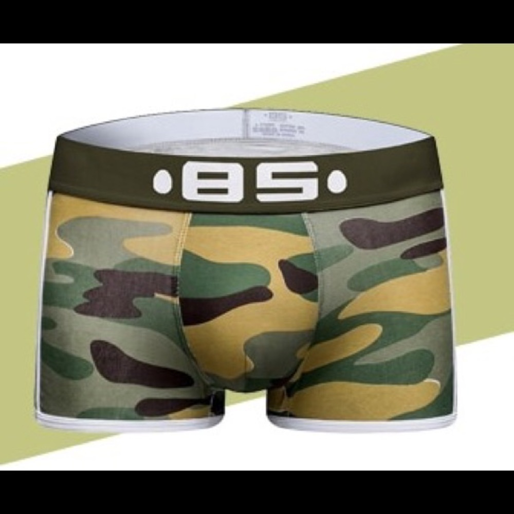 Men Camouflage Boxers